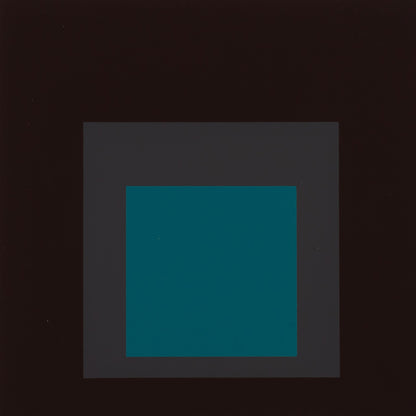 Josef ALBERS : Homage to the square, Set Off - Sérigraphie en couleurs