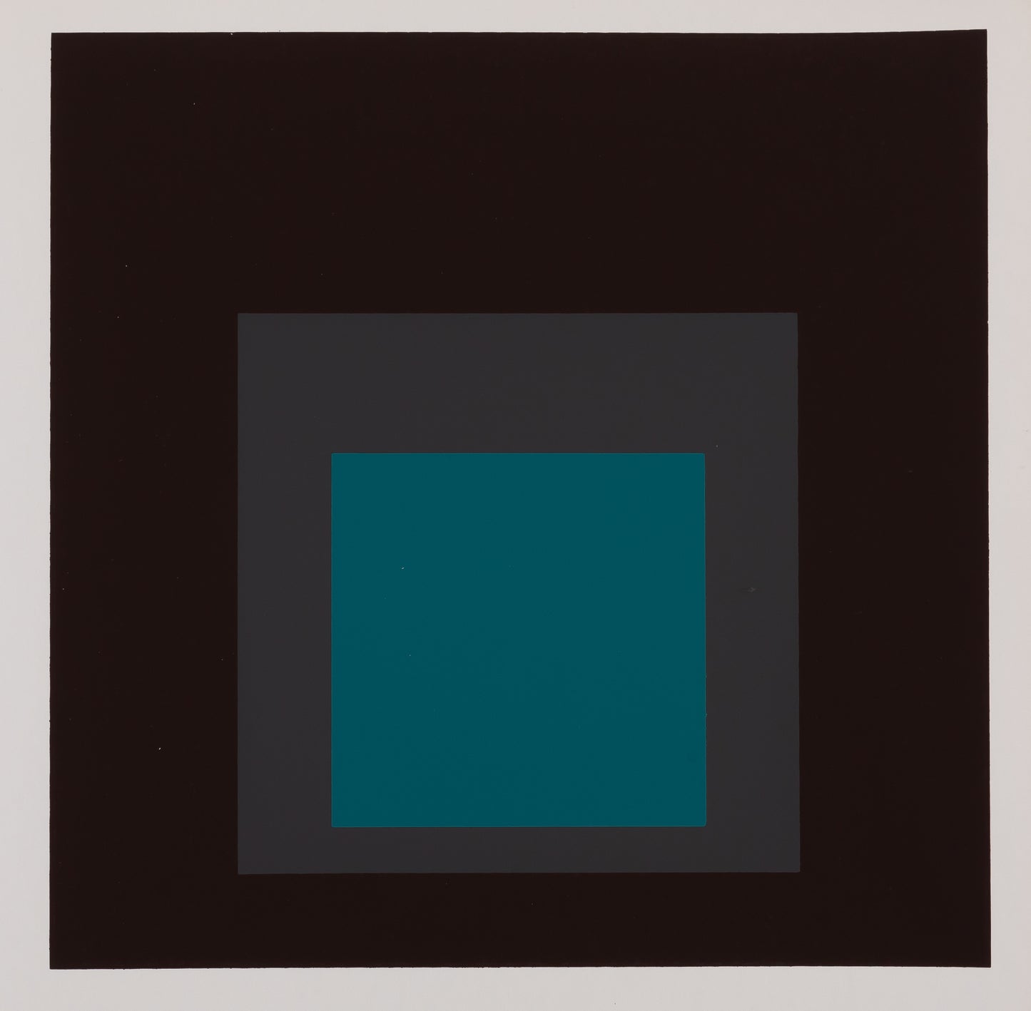 Josef ALBERS : Homage to the square, Set Off - Sérigraphie en couleurs