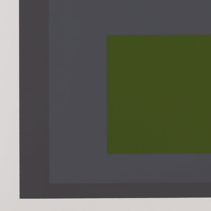Josef ALBERS : Homage to the square, Embedded - Sérigraphie en couleurs