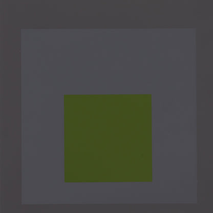 Josef ALBERS : Homage to the square, Embedded - Sérigraphie en couleurs