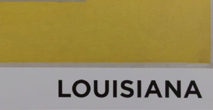 Josef ALBERS : Homage to the Square : Yellow Climate - Affiche originale en couleurs
