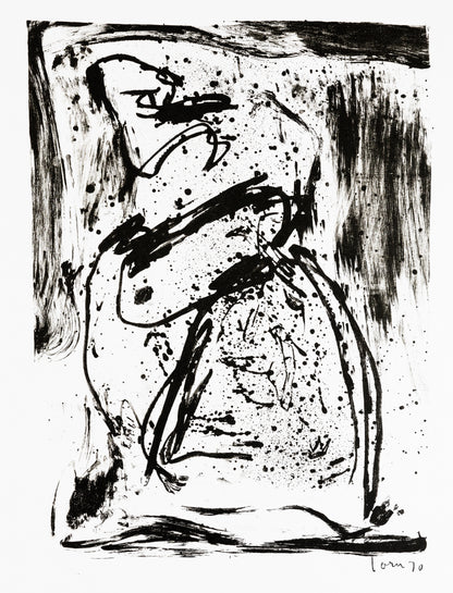 Asger JORN : Expo 1970 - Lithographie originale signée