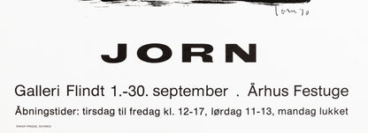 Asger JORN : Expo 1970 - Lithographie originale signée
