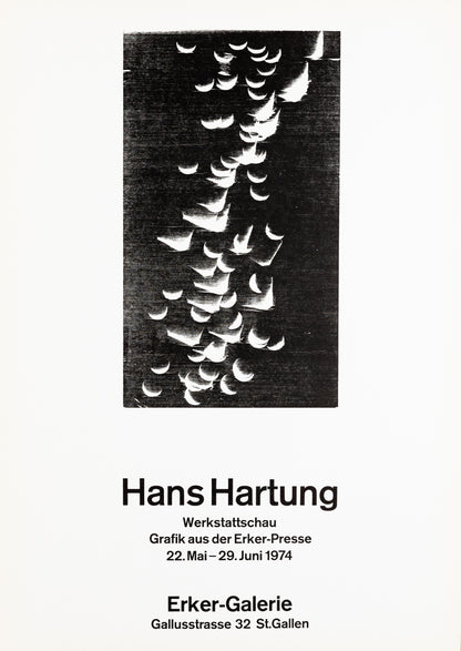 Hans HARTUNG : L'envolée - Lithographie originale