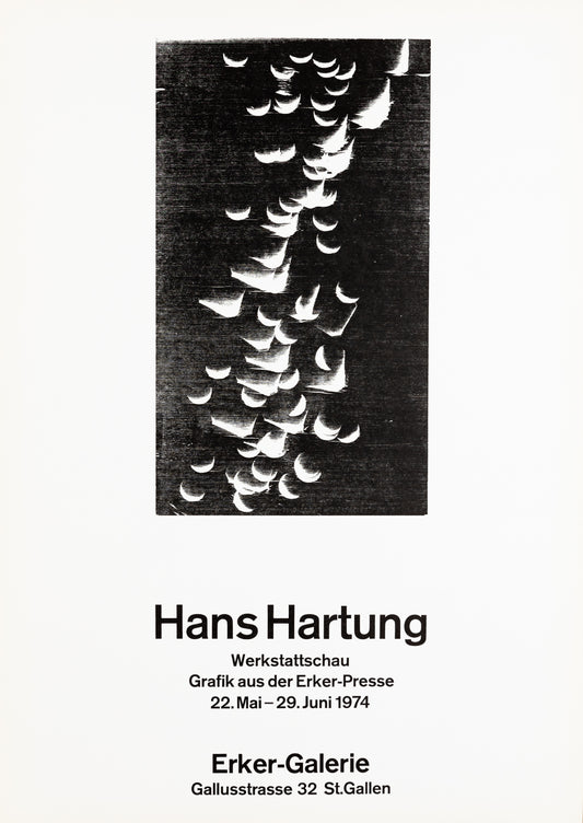 Hans HARTUNG : L'envolée - Lithographie originale