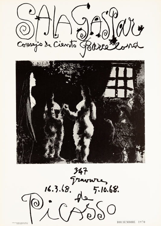 Pablo PICASSO : 347 Gravures - Lithographie originale
