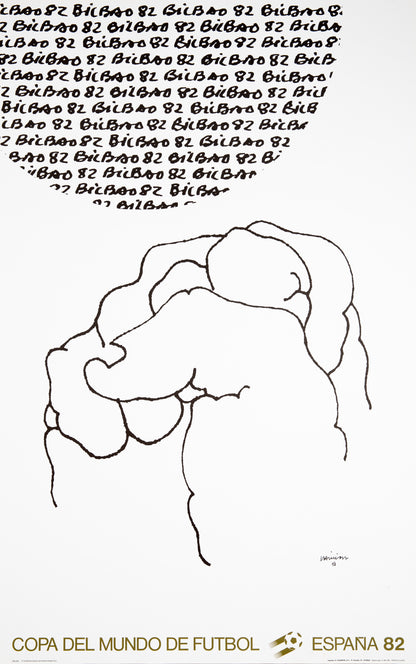 Eduardo CHILLIDA : Bilbao - Lithographie originale signée