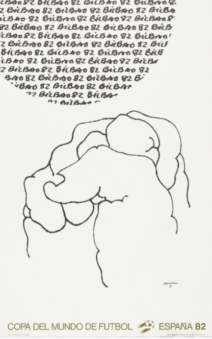 Eduardo CHILLIDA : Bilbao - Lithographie originale signée