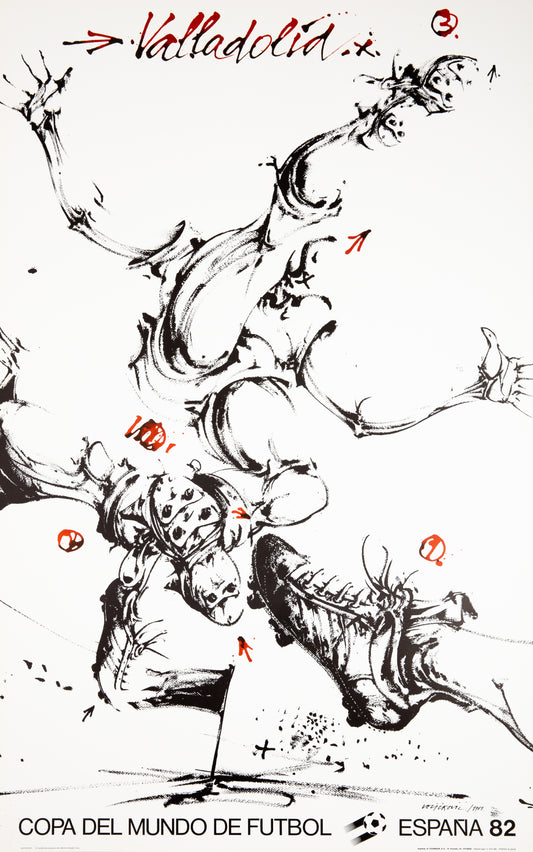 Vladimir VELICKOVIC : Valladolid - Lithographie originale signée