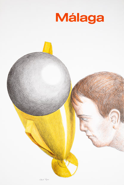 Roland TOPOR : Málaga - Lithographie originale signée