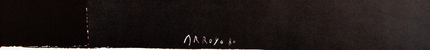 Eduardo ARROYO : Madrid - Lithographie originale signée