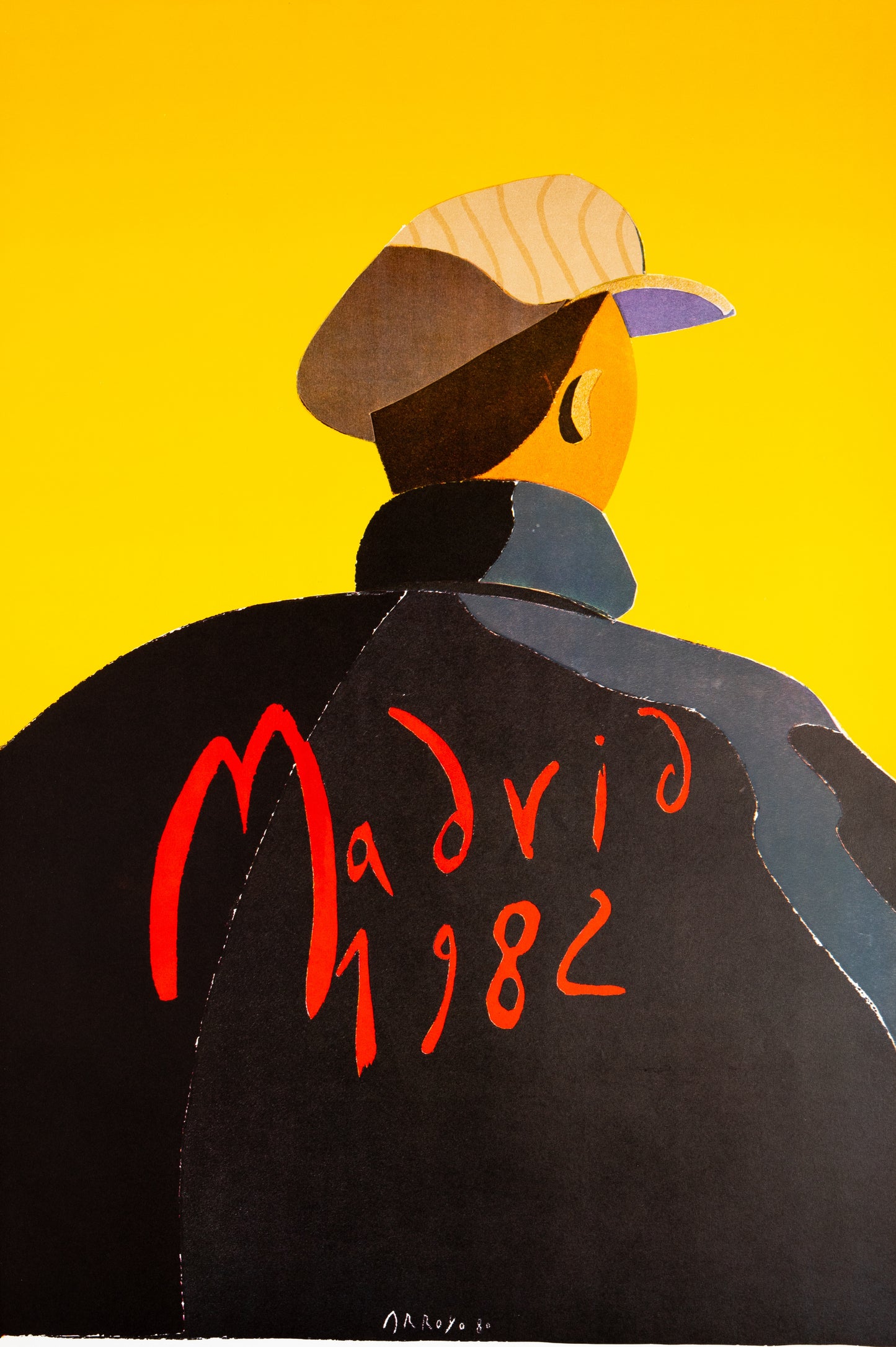 Eduardo ARROYO : Madrid - Lithographie originale signée