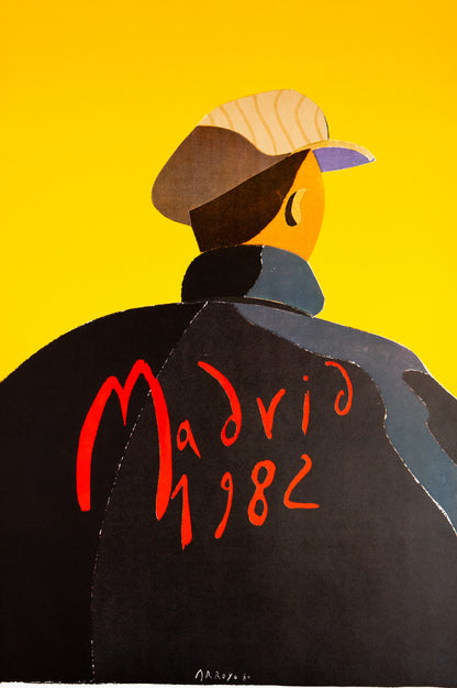 Eduardo ARROYO : Madrid - Lithographie originale signée