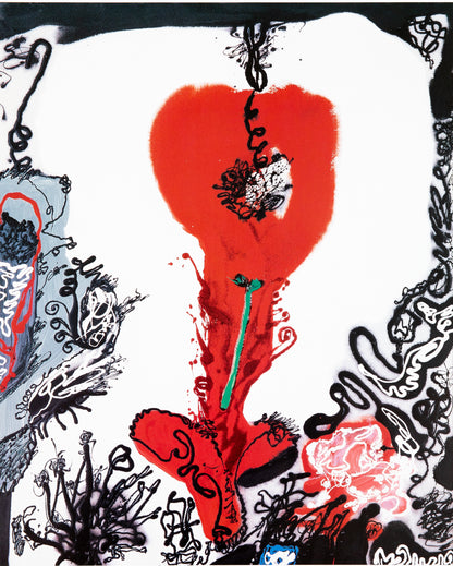 Michel MACREAU : Exposition 1999 - Affiche originale en couleurs