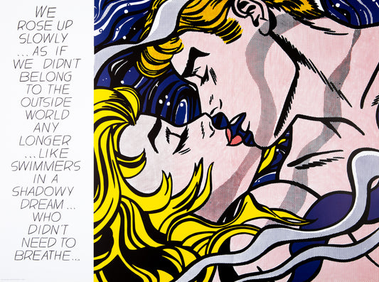 Roy LICHTENSTEIN : We rose up slowly - Lithographie