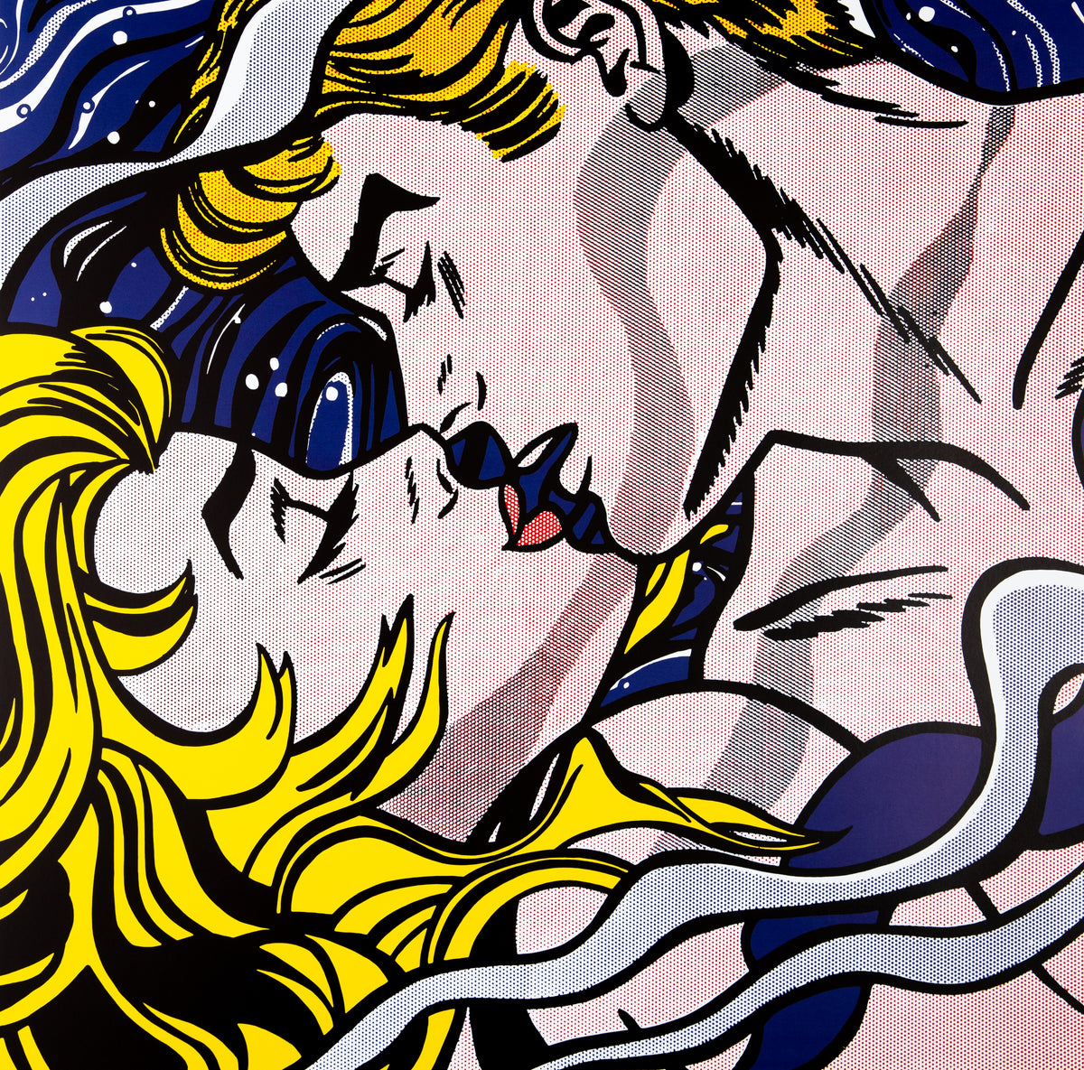 Roy LICHTENSTEIN : We rose up slowly - Lithographie