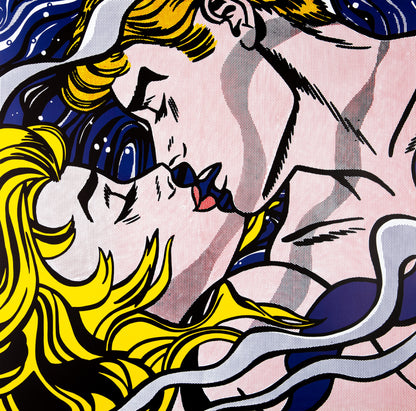 Roy LICHTENSTEIN : We rose up slowly - Lithographie