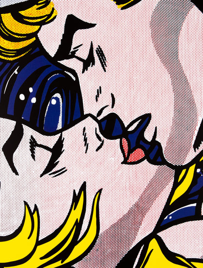 Roy LICHTENSTEIN : We rose up slowly - Lithographie