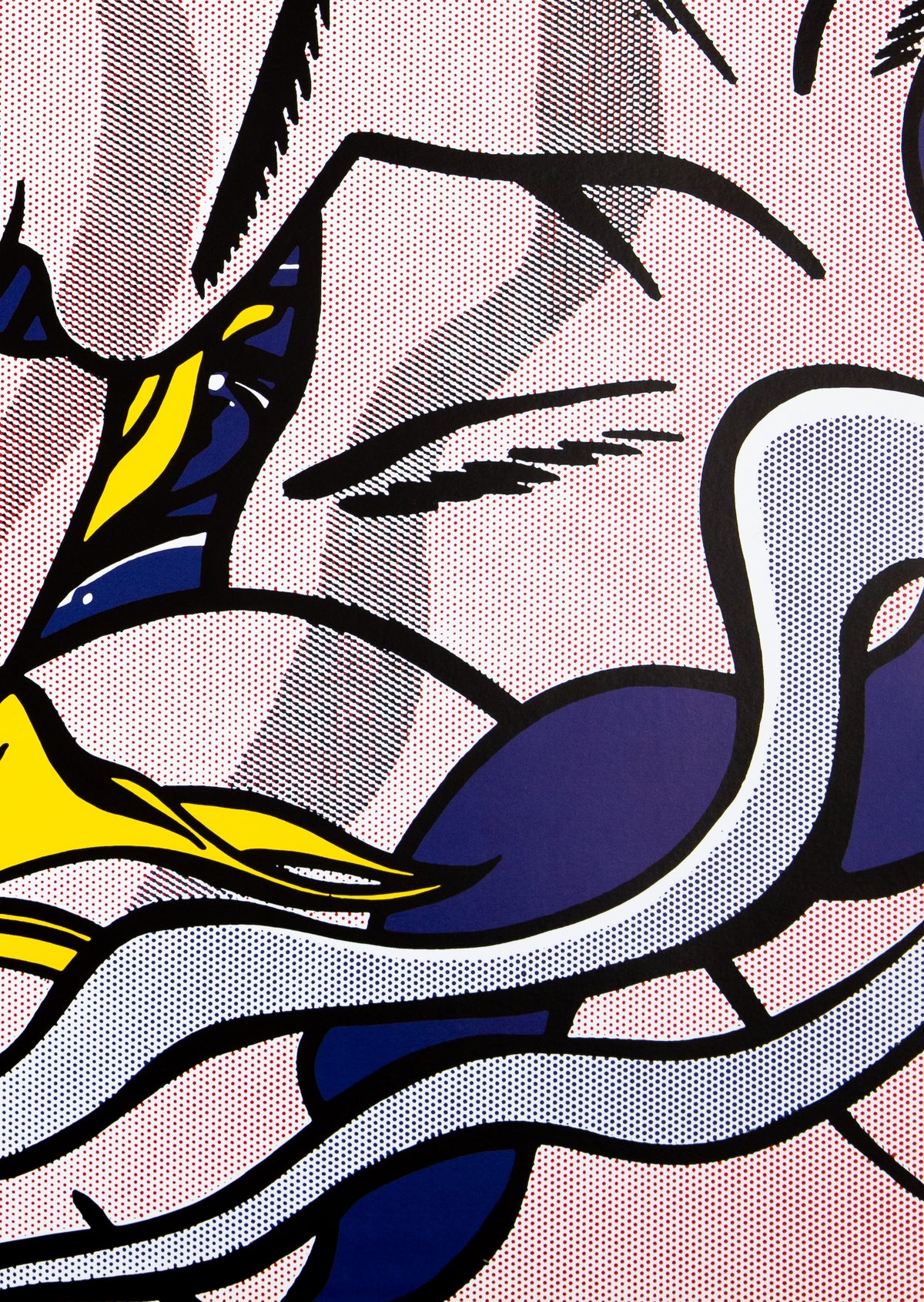 Roy LICHTENSTEIN : We rose up slowly - Lithographie