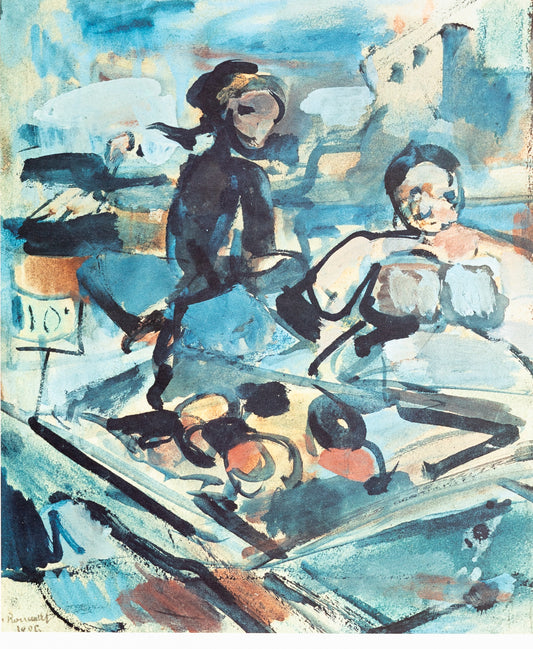Georges ROUAULT: At the Market - Signed lithograph