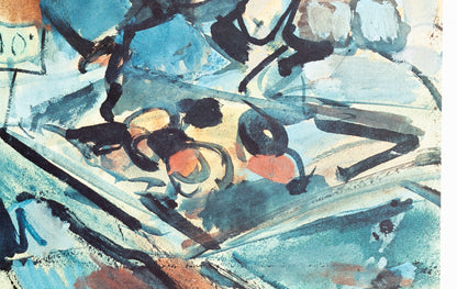 Georges ROUAULT : Au Marché - Lithographie signée