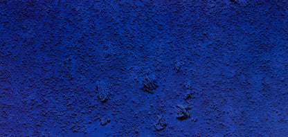 Yves KLEIN : Relief éponge bleue - Affiche originale