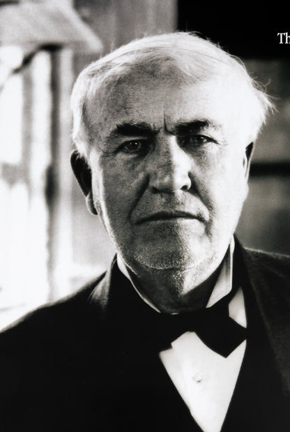 APPLE Think Different : Thomas EDISON - Affiche originale