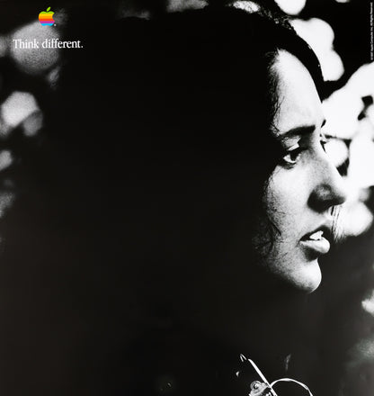 APPLE Think Different : Joan BAEZ - Affiche originale
