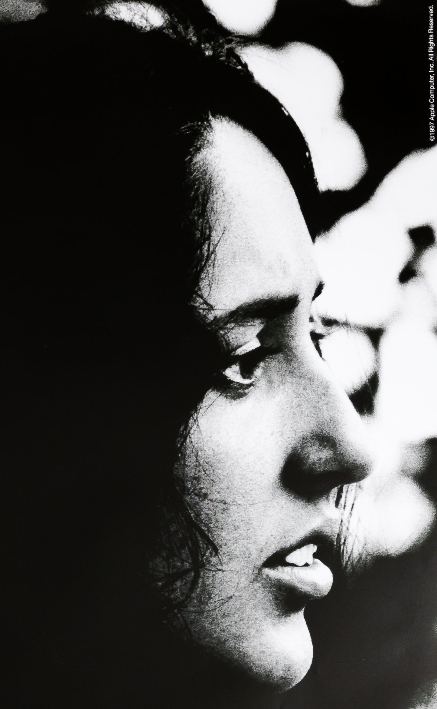 APPLE Think Different : Joan BAEZ - Affiche originale