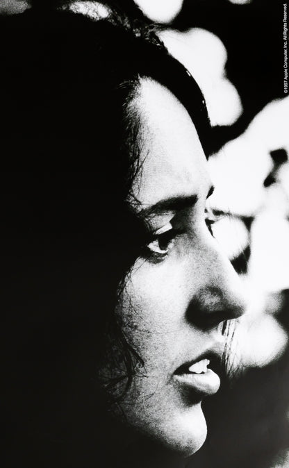 APPLE Think Different : Joan BAEZ - Affiche originale