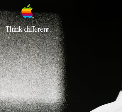 APPLE Think Different : Bob DYLAN - Affiche originale