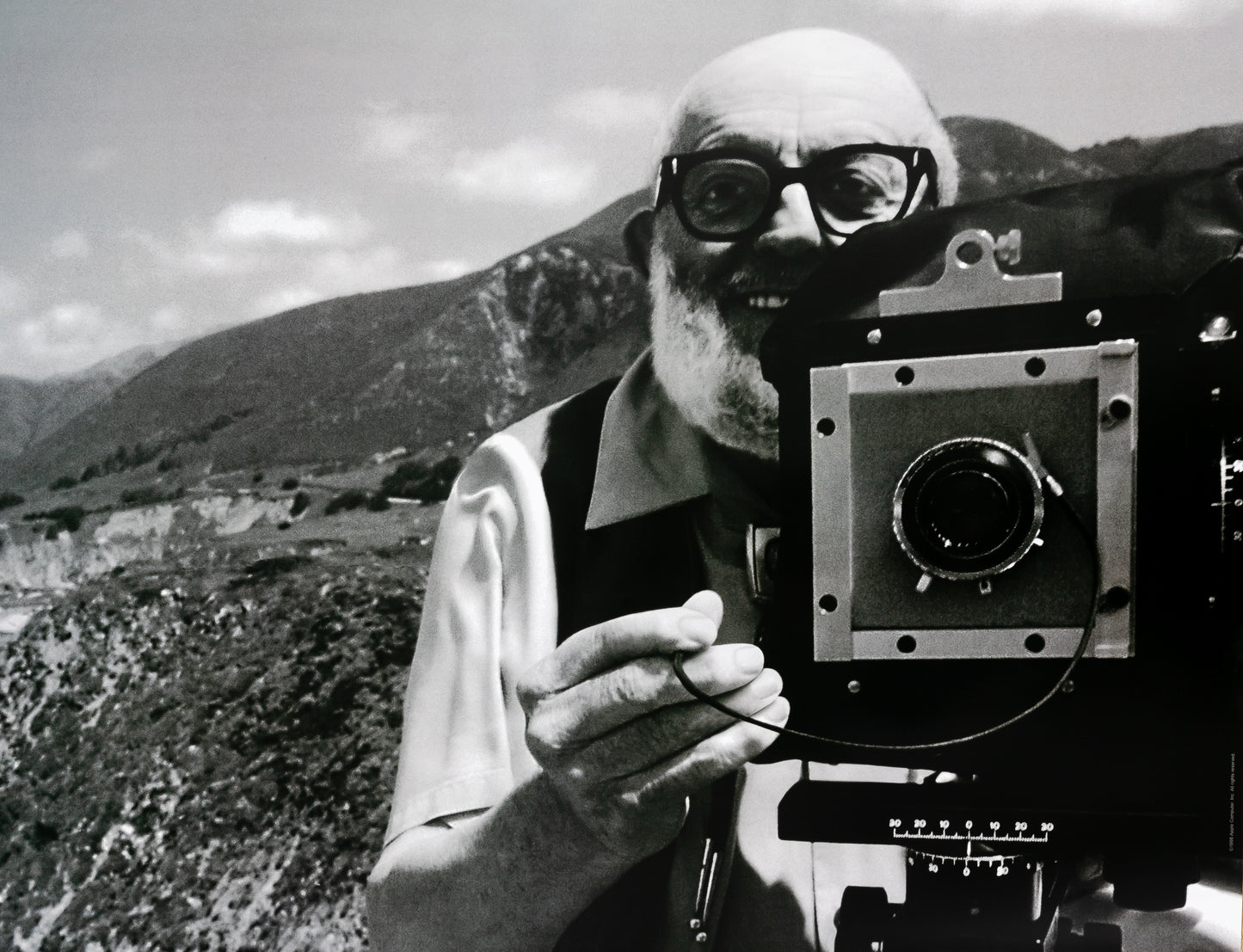 APPLE Think Different : Ansel ADAMS - Affiche originale