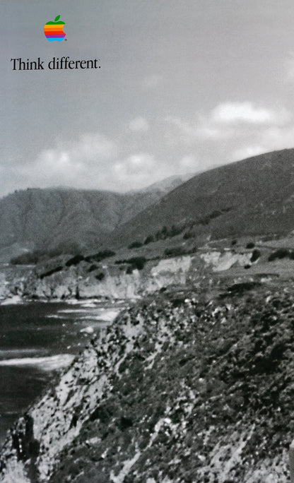 APPLE Think Different : Ansel ADAMS - Affiche originale