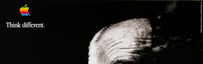 APPLE Think Different : Alfred HITCHCOCK - Affiche originale