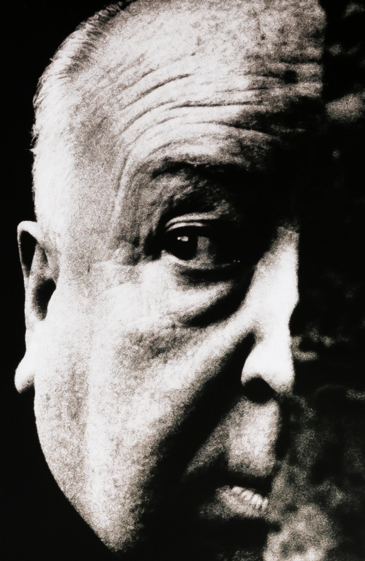 APPLE Think Different : Alfred HITCHCOCK - Affiche originale