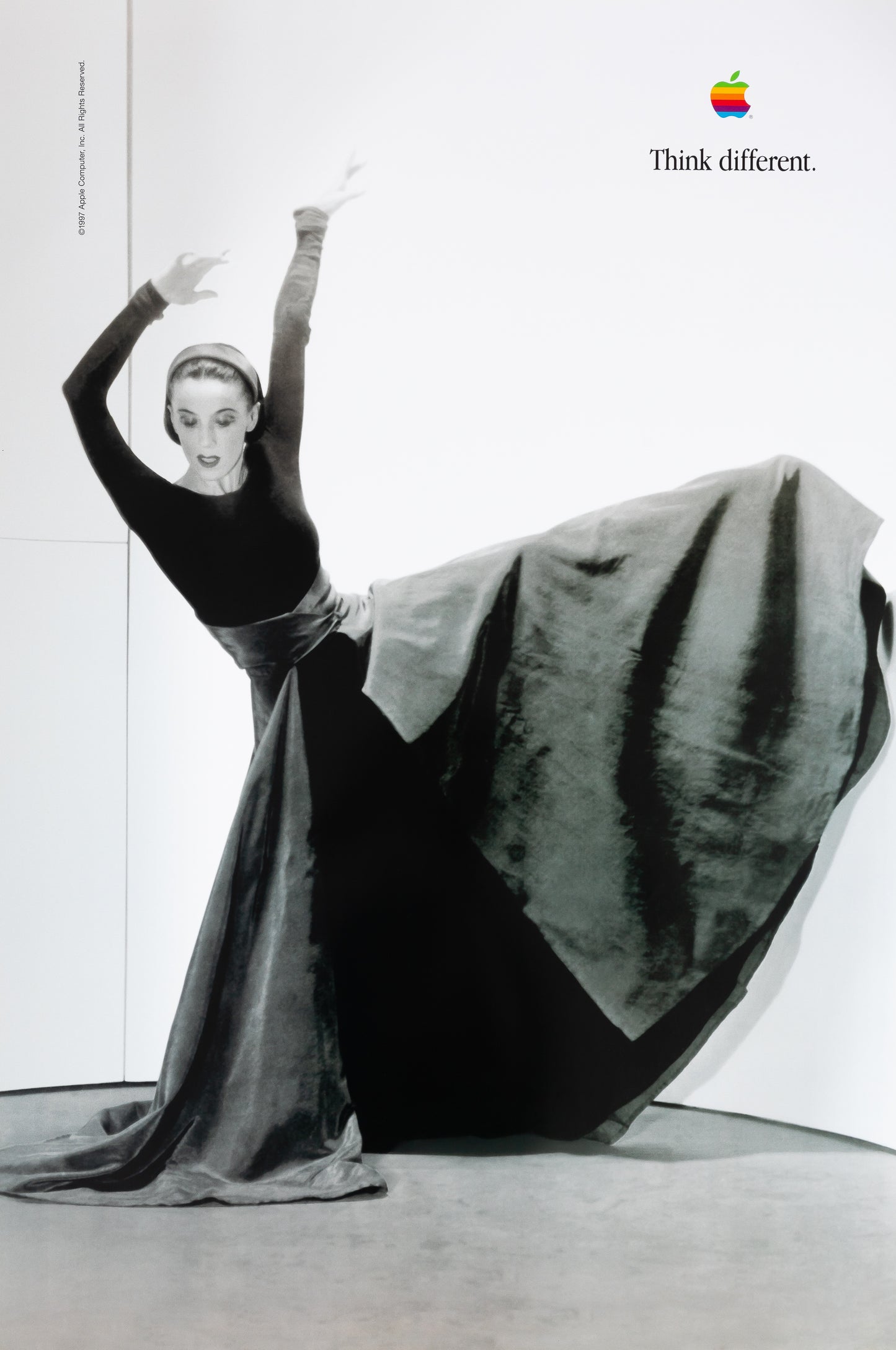 APPLE Think Different : Martha GRAHAM - Affiche originale