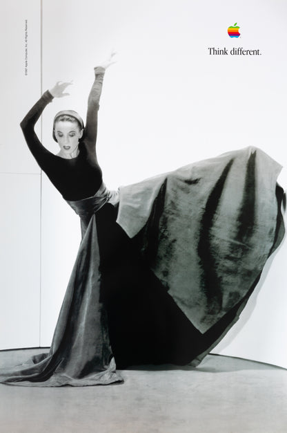 APPLE Think Different : Martha GRAHAM - Affiche originale