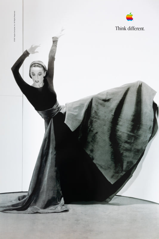 APPLE Think Different : Martha GRAHAM - Affiche originale