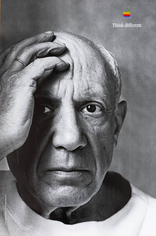 APPLE Think Different : Pablo PICASSO - Affiche originale