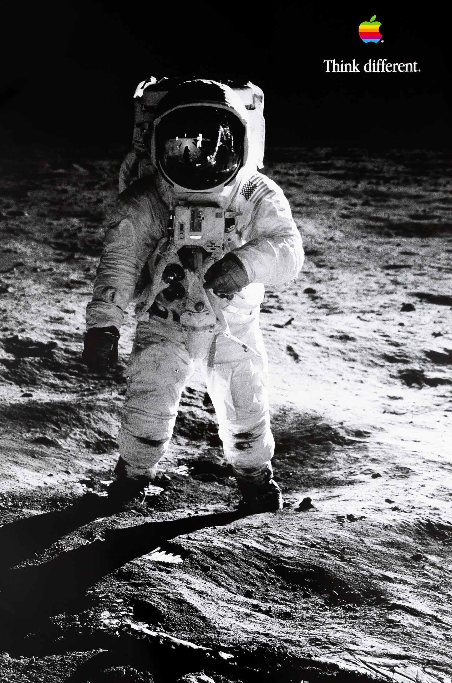 APPLE Think Different : Neil ARMSTRONG - Affiche originale
