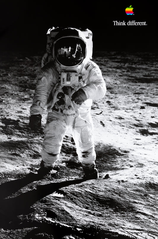 APPLE Think Different : Neil ARMSTRONG - Affiche originale