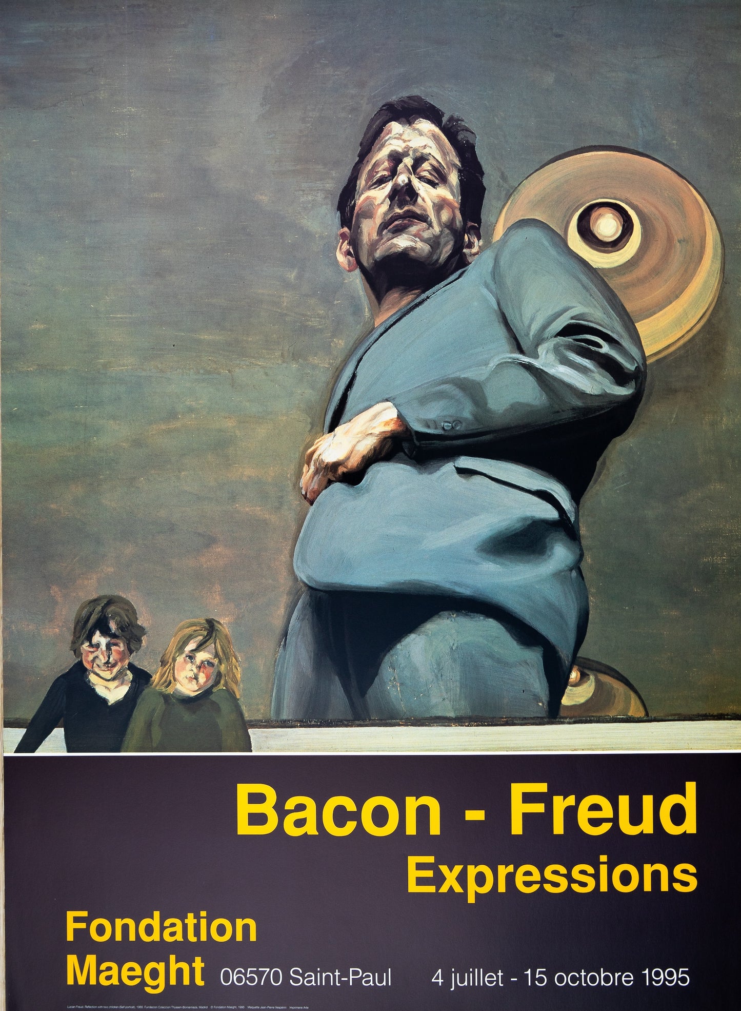 Lucian FREUD : Autoportrait - Affiche originale