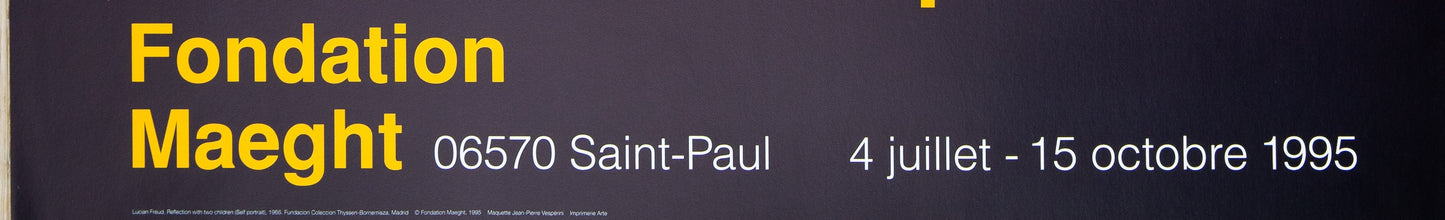 Lucian FREUD : Autoportrait - Affiche originale