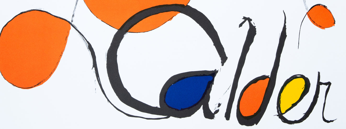 Alexander CALDER : Musée Toulouse Lautrec, Albi - Lithographie originale signée