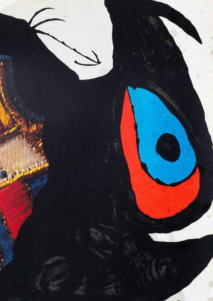 Joan MIRO : FCB, Futbol Club Barcelona - Affiche en lithographie originale signée