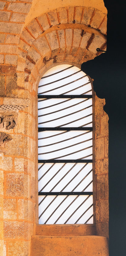 Pierre SOULAGES : Abbaye de Conques - Affiche originale en couleurs
