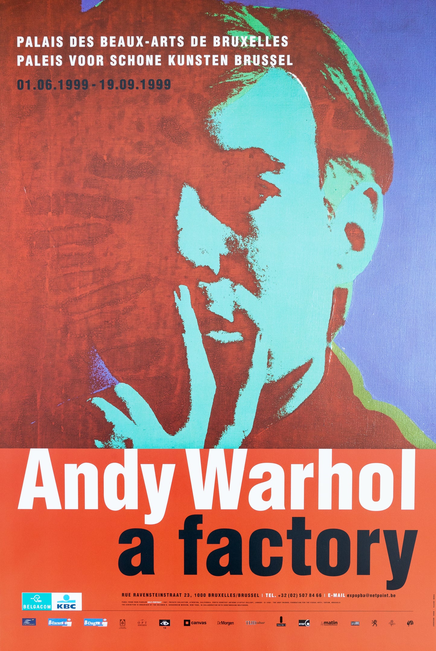 Andy WARHOL : A factory - Affiche originale