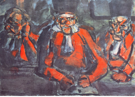 Georges ROUAULT : Au Tribunal - Lithographie