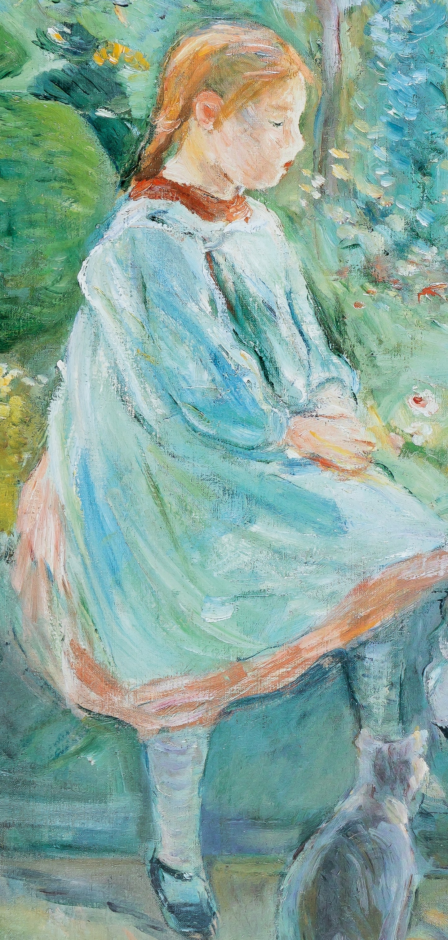 Berthe MORISOT : Deux petites filles - Affiche originale signée