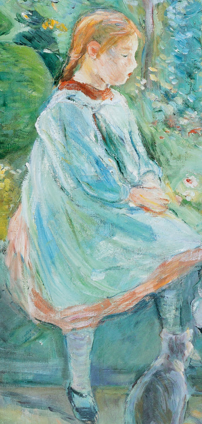 Berthe MORISOT : Deux petites filles - Affiche originale signée